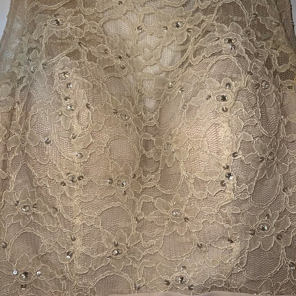 Cream Bridesmaid Dress - Picture 2 of 5